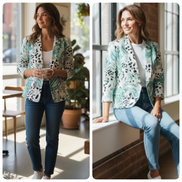 W by Worth Jackets & Blazers - W BY WORTH CAREER BLAZER SIZE 4